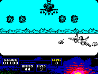 F-1 screenshot 4 for ZX Spectrum